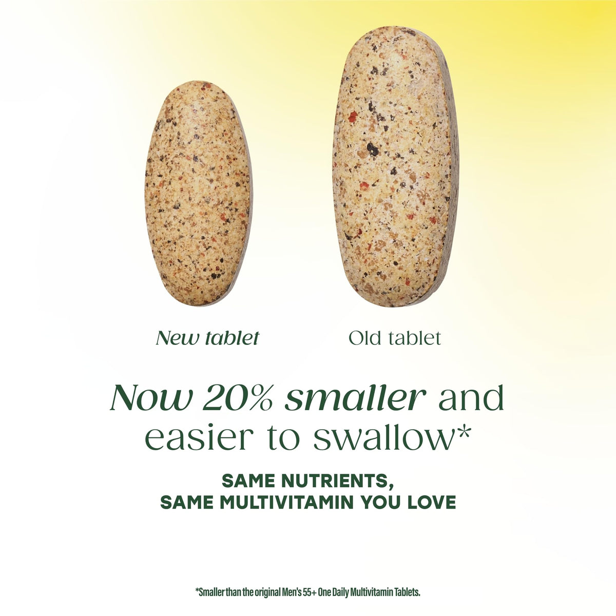 Étiquette de la boîte de MegaFood Multivitamine Homme 55+