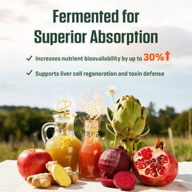 Étiquette de la boîte de ThrivyThystle avec informations nutritionnelles