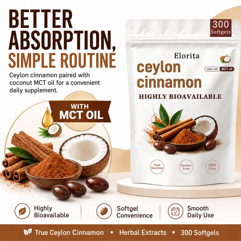 Étiquette de la bouteille de gélules de cannelle de Ceylan Orthoclip