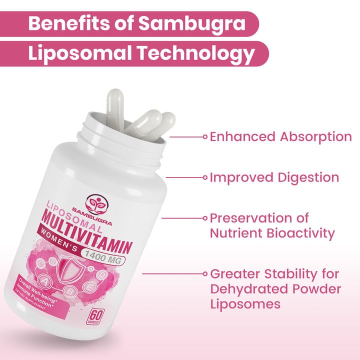 Étiquette de la bouteille de multivitamines Sambugra, ingrédients et dosage