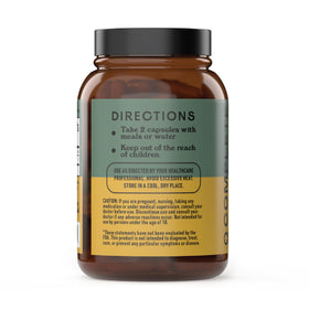 Étiquette de la bouteille de Nattokinase 570mg avec informations nutritionnelles