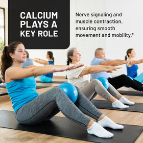 Étiquette de la bouteille de NatureWise Calcium Citrate 500mg