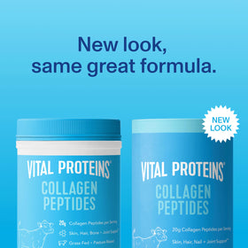 Étiquette de la Poudre de Peptides de Collagène Vital Proteins
