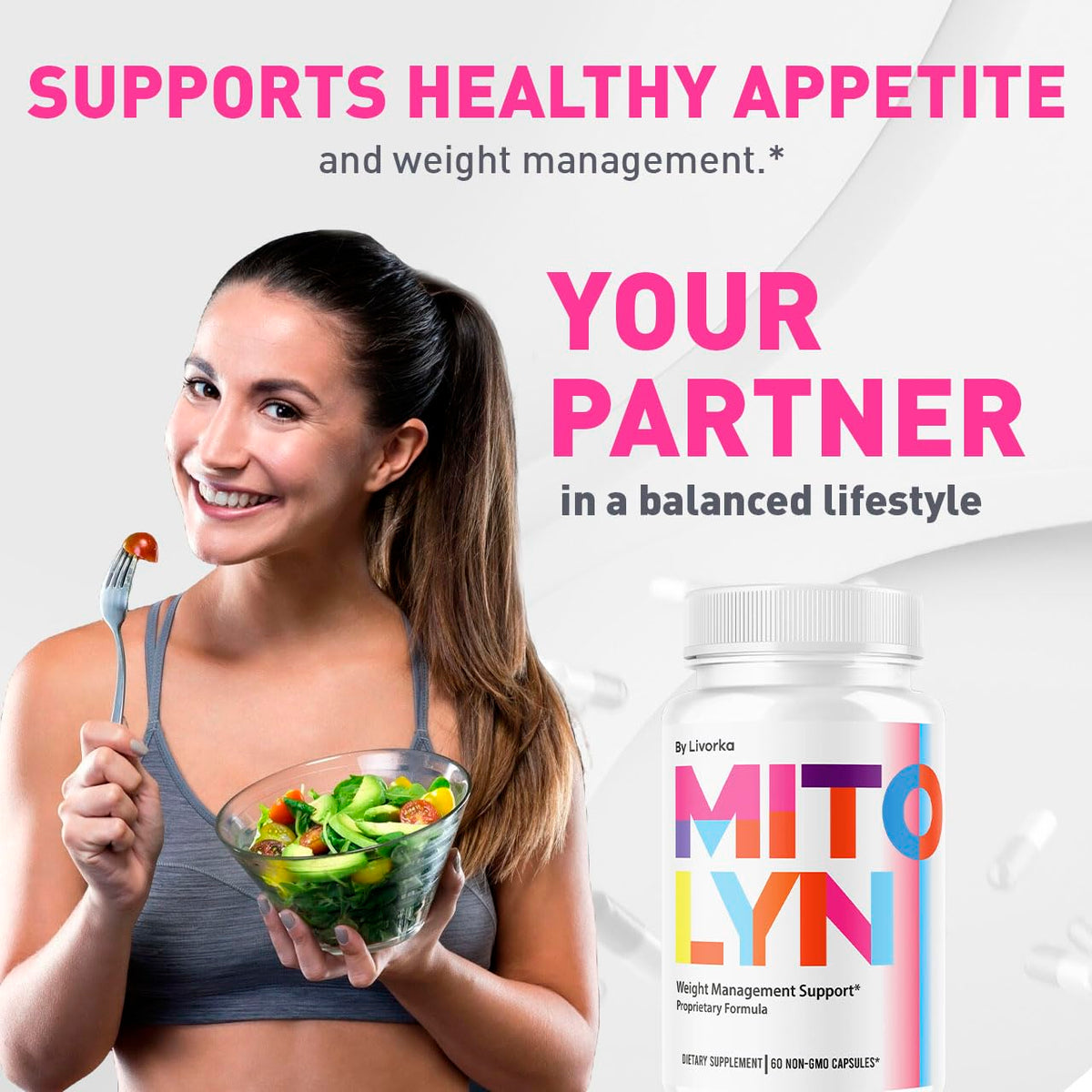 Étiquette de Mitolyn avec informations sur la composition