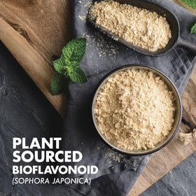 Étiquette de produit BlueBonnet Rutin montrant la composition