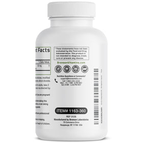 Étiquette de qualité de Bronson Ginkgo Biloba