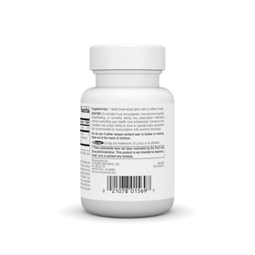Étiquette de Relora Source Naturals montrant ingrédients et dosage