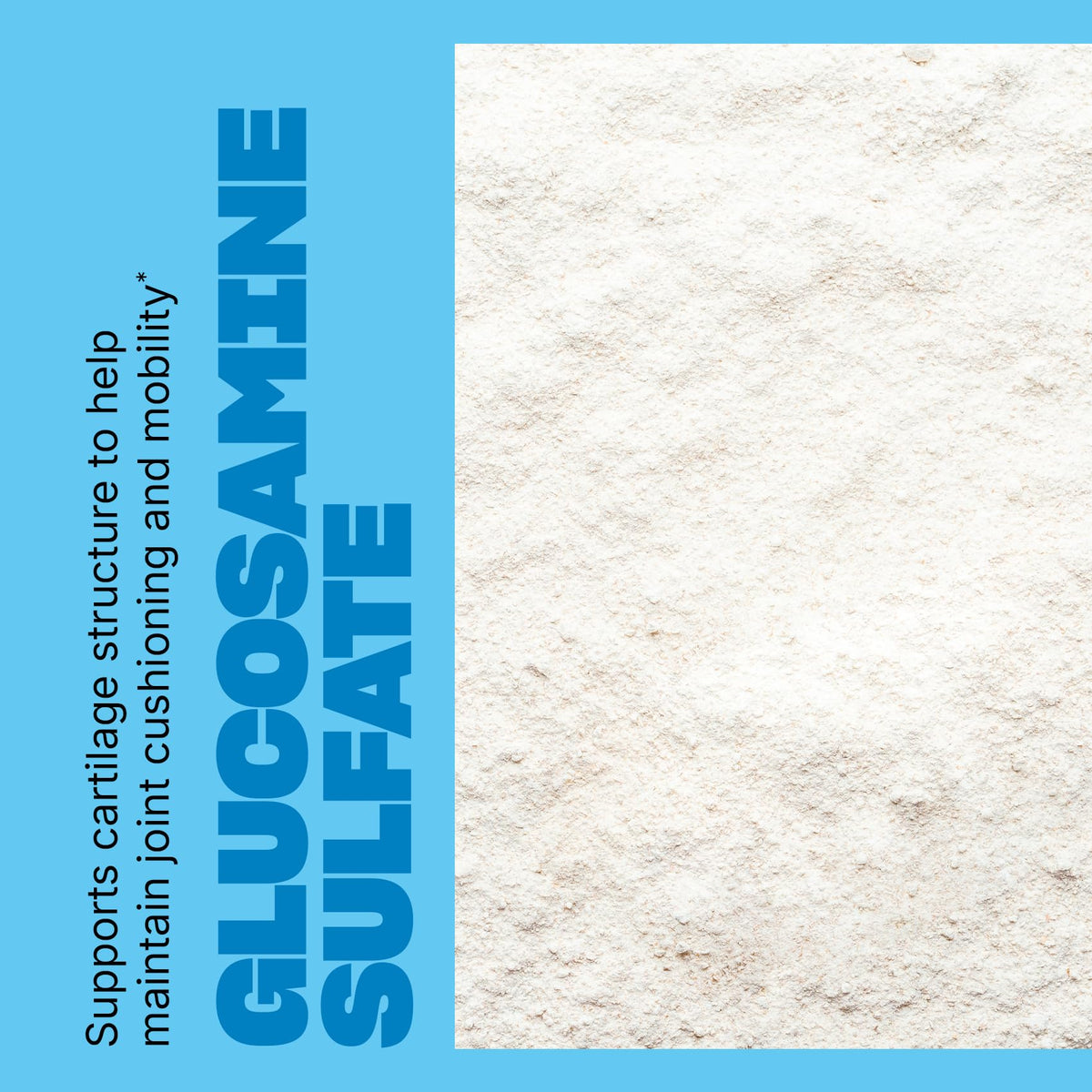 Étiquette de Swisse Glucosamine 1500 mg avec ingrédients