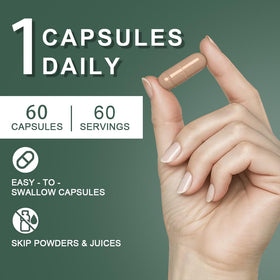 Étiquette des capsules de Cimicifuga NutraNourish, 300mg