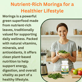 Étiquette des capsules de Moringa Bio MEDI BOTIC