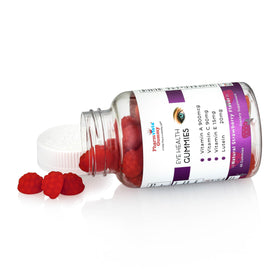 Étiquette des gummies Pharmvista avec informations nutritionnelles