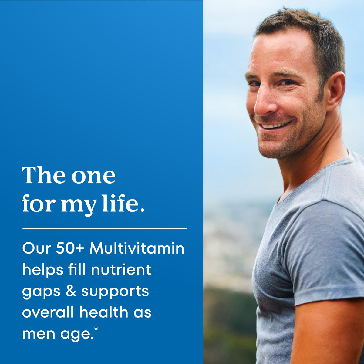 Étiquette des ingrédients des multivitamines ONE A DAY 50+