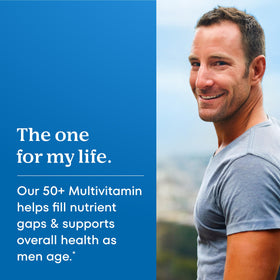 Étiquette des ingrédients des multivitamines ONE A DAY 50+