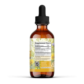 Étiquette du complément alimentaire Earthley Wellness Postpartum Balance 136g
