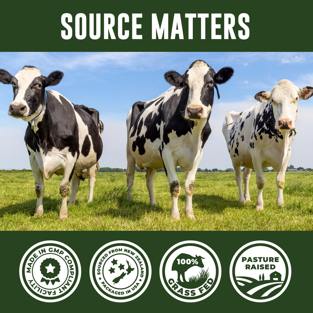 Étiquette du complément alimentaire organes de bœuf, informations nutritionnelles