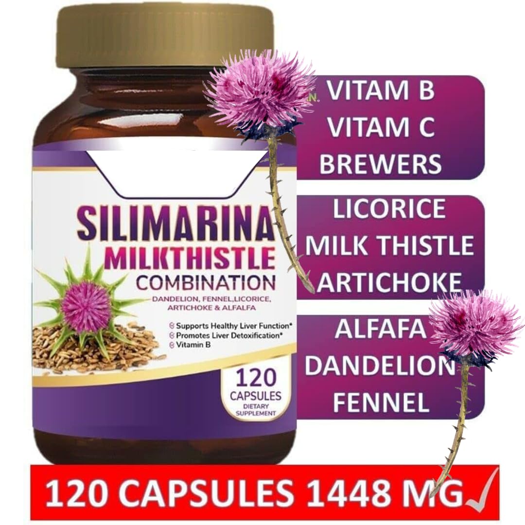 Étiquette du complément alimentaire Silimarine