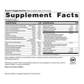 Étiquette du Dr. Sinatra Multivitamine Cardio pour Hommes
