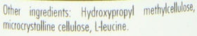 Étiquette du flacon Allergy Research Group Artemisinin