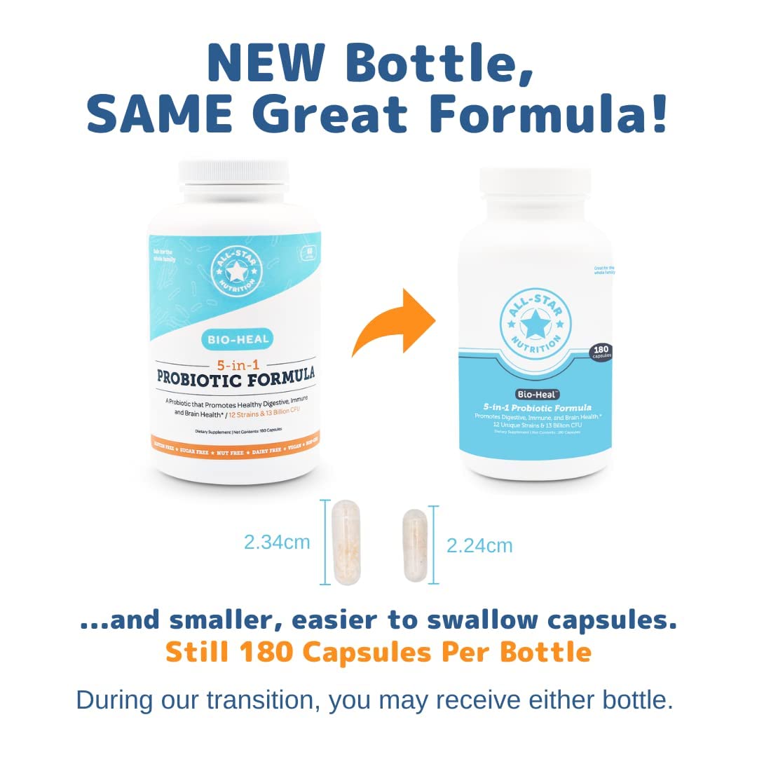 Étiquette du flacon Bio-Heal® d'All-Star Nutrition