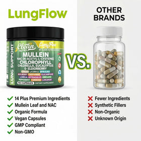 Étiquette du flacon Clean Nutraceuticals Extrait de Feuille de Molène