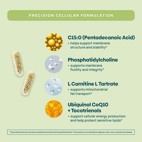 Étiquette du flacon d'acide pentadécanoïque C15:0 Stay-Well Naturals