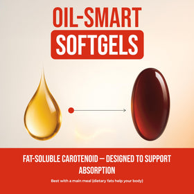 Étiquette du flacon d'Astaxanthin 12mg BEYOND LONGEVITY