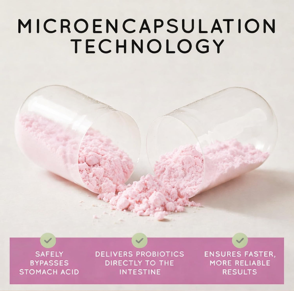 Étiquette du flacon d'Essential Source Triactive Biotics avec ingrédients