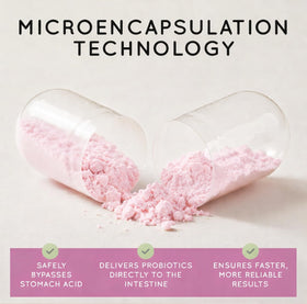 Étiquette du flacon d'Essential Source Triactive Biotics avec ingrédients