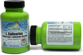 Étiquette du flacon Daily Manufacturing L-Salivarius