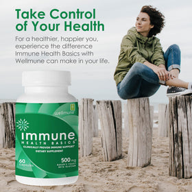 Étiquette du flacon daily wellness Health Basics