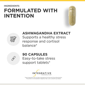 Étiquette du flacon de 90 capsules Integrative Therapeutics
