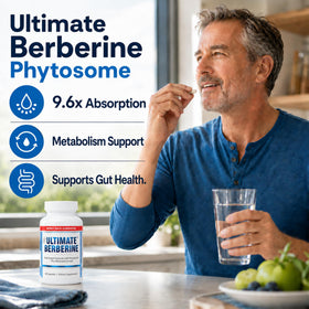 Étiquette du flacon de Berbérine Phytosome Ultimate