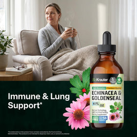 Étiquette du flacon de BIO KRAUTER Echinacea Goldenseal