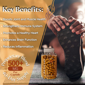 Étiquette du flacon de Curcuma Curcumin 1500mg de DOCTOR SAFE