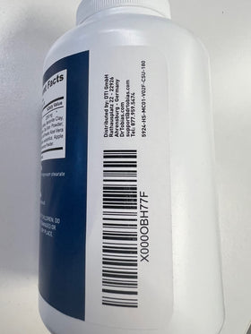 Étiquette du flacon de Dr. Tobias Psyllium 180 Capsules