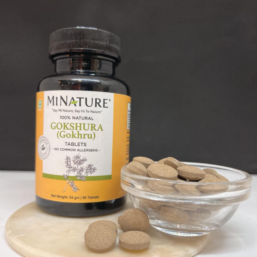 Étiquette du flacon de Gokshura minature