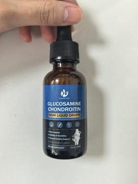 Étiquette du flacon de Gouttes de Glucosamine Chondroïtine JIANKYTZ
