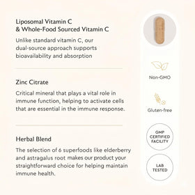 Étiquette du flacon de Mélange daily wellness Alaya Naturals