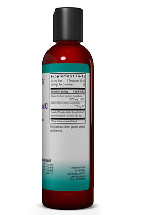 Étiquette du flacon de Micro Liposomal C 1000 mg, détails de la composition