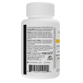 Étiquette du flacon de Multivitamines HP - informations nutritionnelles