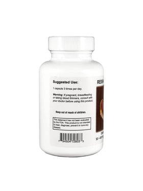 Étiquette du flacon de Nutrition Champignon Reishi