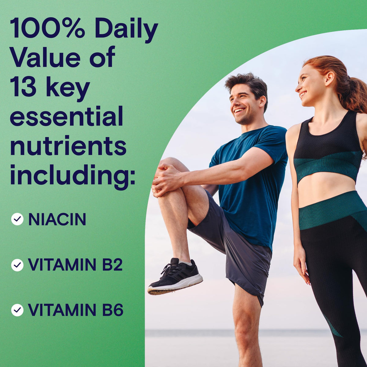 Étiquette du flacon de ONE A DAY Multivitamine Énergie