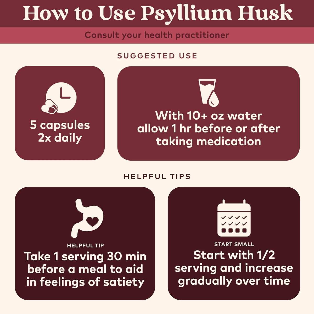 Étiquette du flacon de poudre de psyllium bio ORGANIC INDIA
