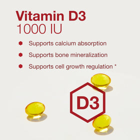 Étiquette du flacon de PROTOCOL FOR LIFE BALANCE Vitamine D3 1 000 UI