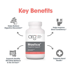 Étiquette du flacon de résine de mastic Chios Allergy Research Group