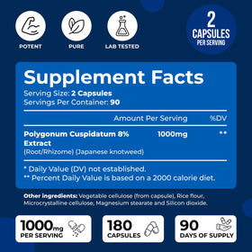 Étiquette du flacon de Resvératrol We Like Vitamins