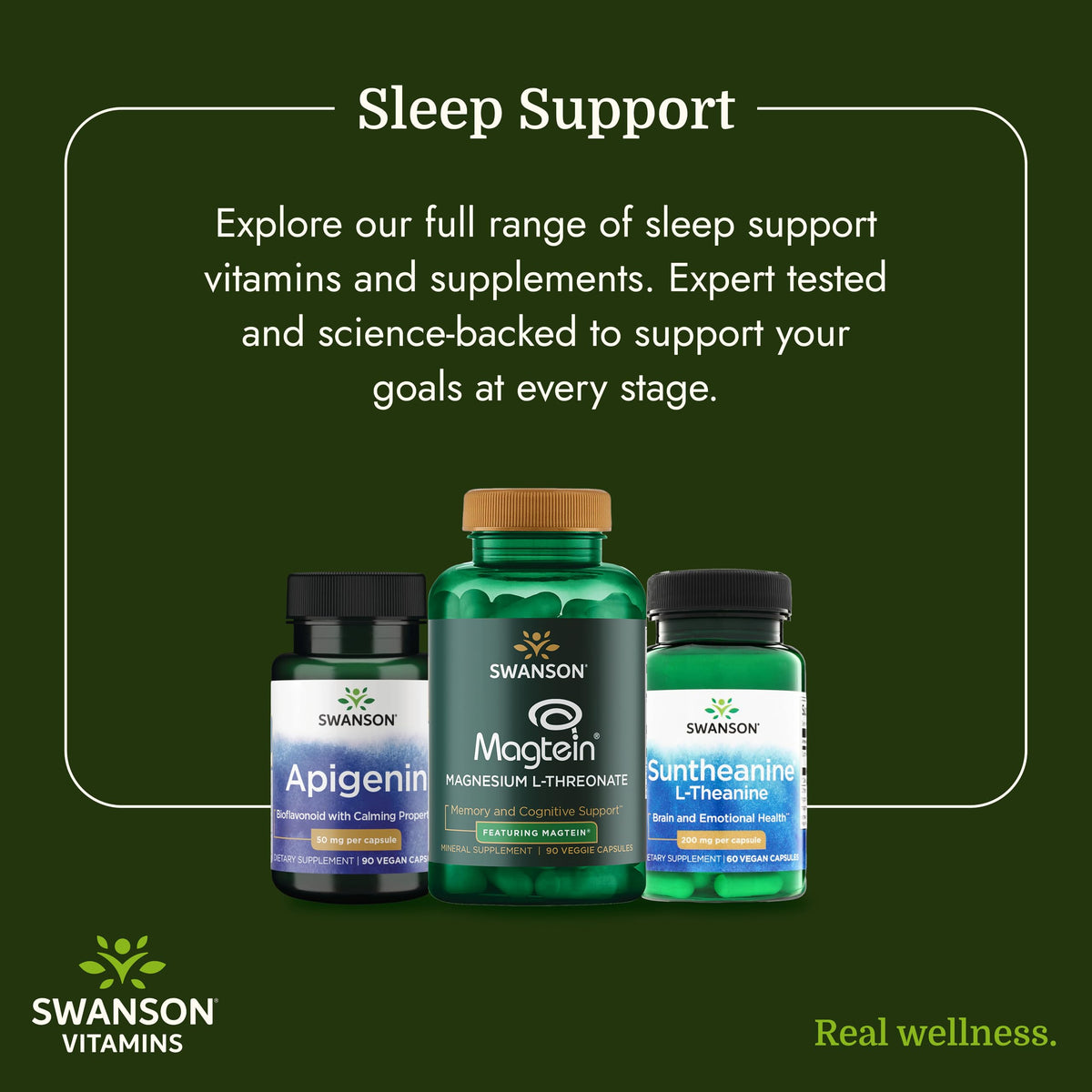 Étiquette du flacon de Swanson Apigenin Bioflavonoïde 50 mg
