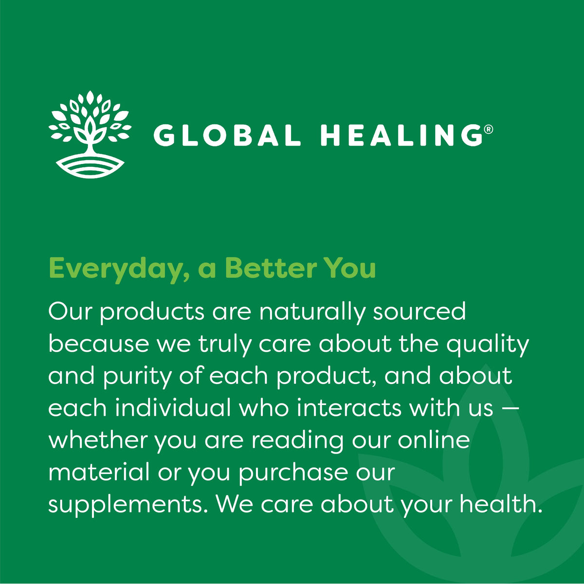 Étiquette du flacon de vitamine B12 liquide Global Healing Center