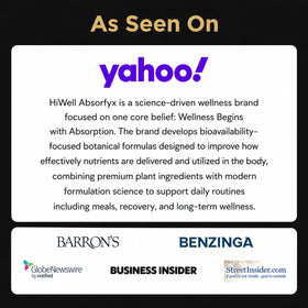 Étiquette du flacon de vitamines B méthylées HiWell Absorfyx