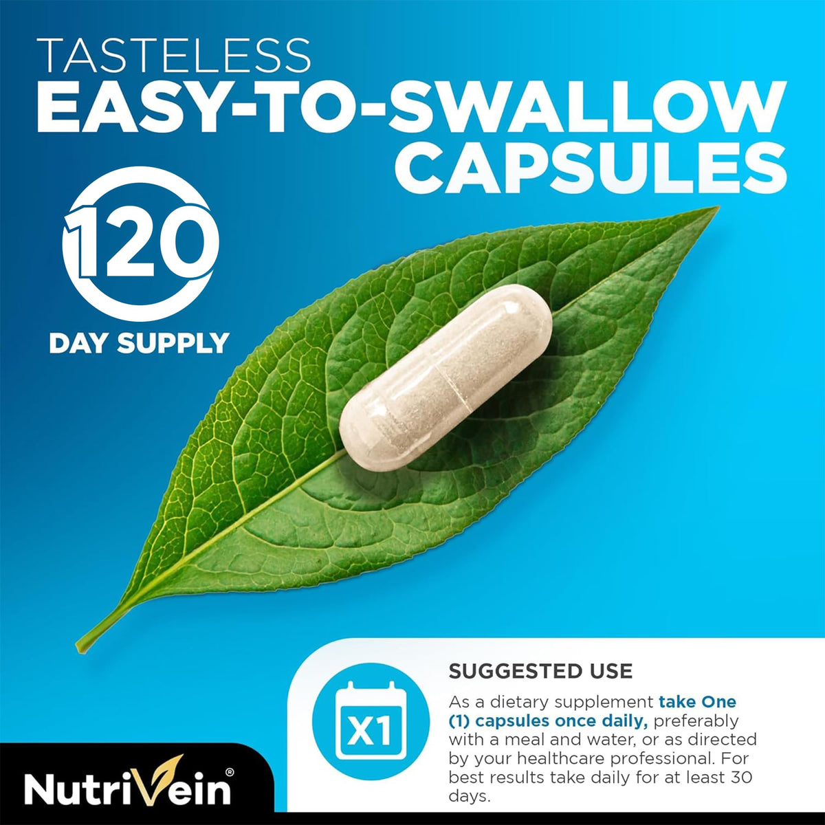 Étiquette du flacon de Zinc Gluconate Nutrivein 100 mg